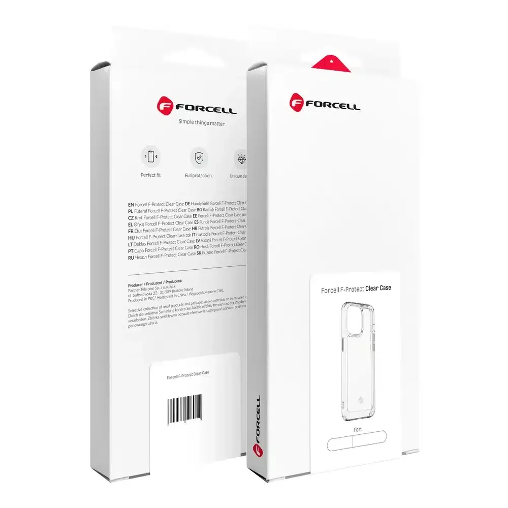 FORCELL F-PROTECT Clear Case za HONOR 90 prozirna