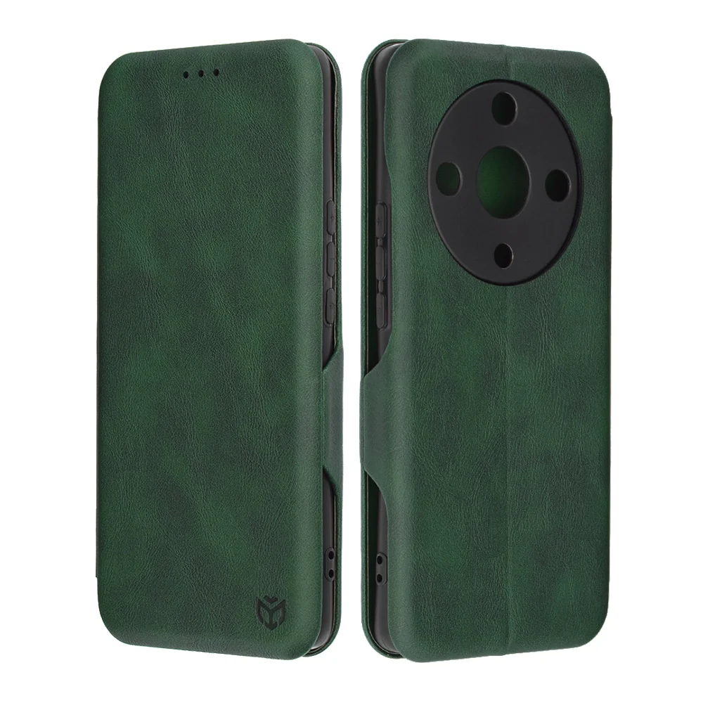Techsuit Safe Wallet Plus preklopna futrola za Honor Magic6 Lite– tamno zelena