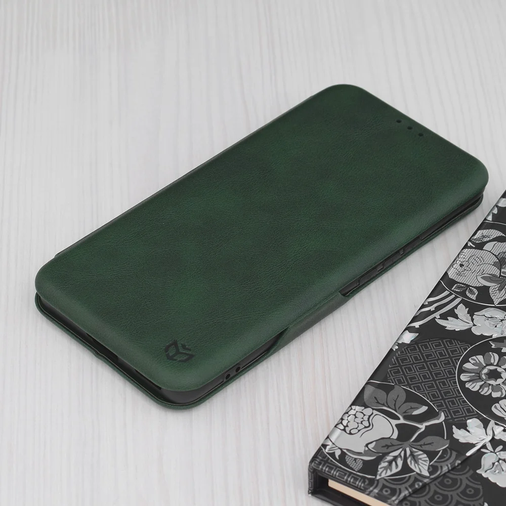 Techsuit Safe Wallet Plus preklopna futrola za Honor Magic6 Lite– tamno zelena
