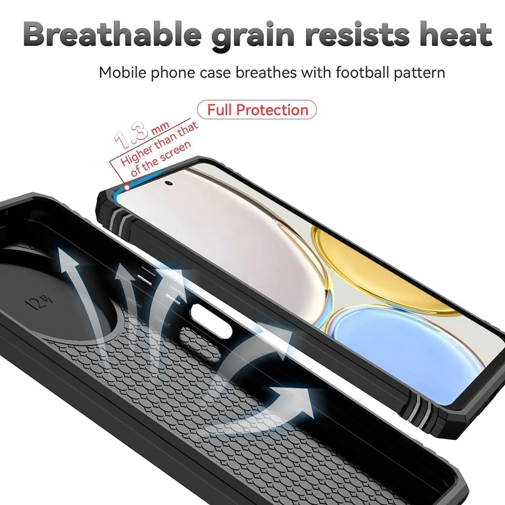 Techsuit – serija CamShield zaštitna maskica za Honor Magic 6 Lite– crna