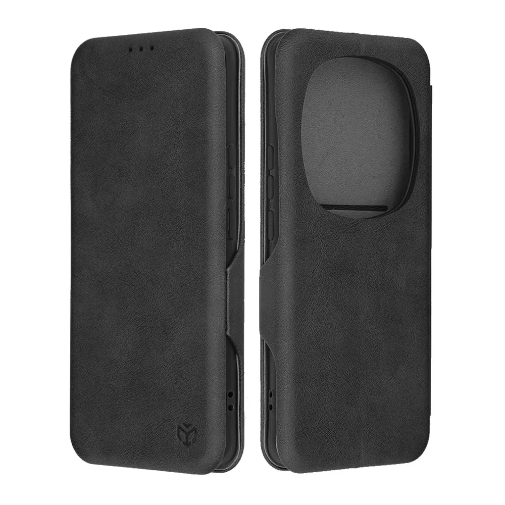 Techsuit Safe Wallet Plus preklopna futrola za Honor Magic6 Pro – crna