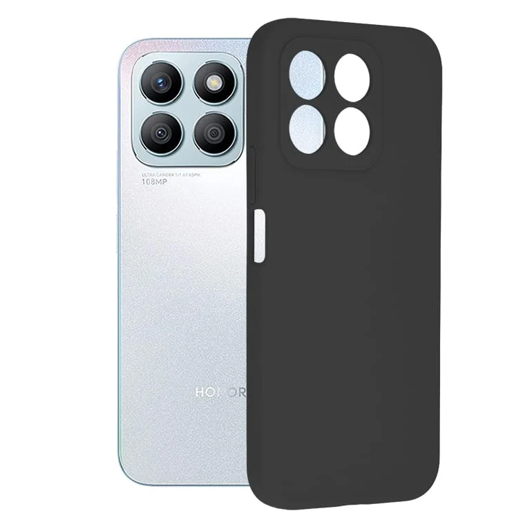 Techsuit Soft Edge Silicone maska za Honor X8b crna