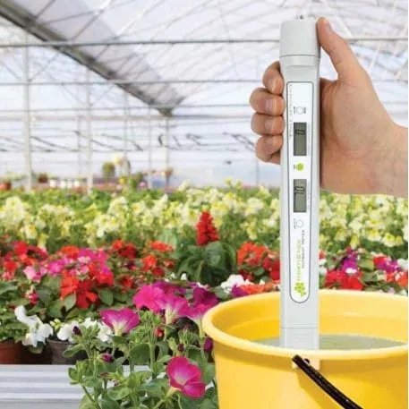 Hortistički ispitivač hranjivih sastojaka za pH, EC i temperaturu