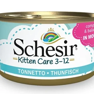 SCHESIR KITTEN Care, mousse tunjevina, 85g