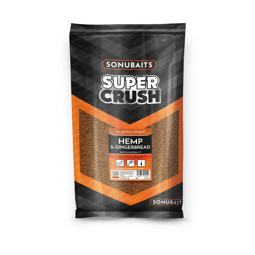 Sonubaits Supercrush Hemp & Gingerbread 2kg