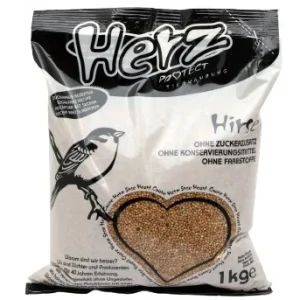 HERZ PROTECT Proso, dopunska hrana za ptice, 1kg
