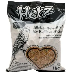 HERZ PROTECT Tigrica, potpuna hrana za male papige, 1kg