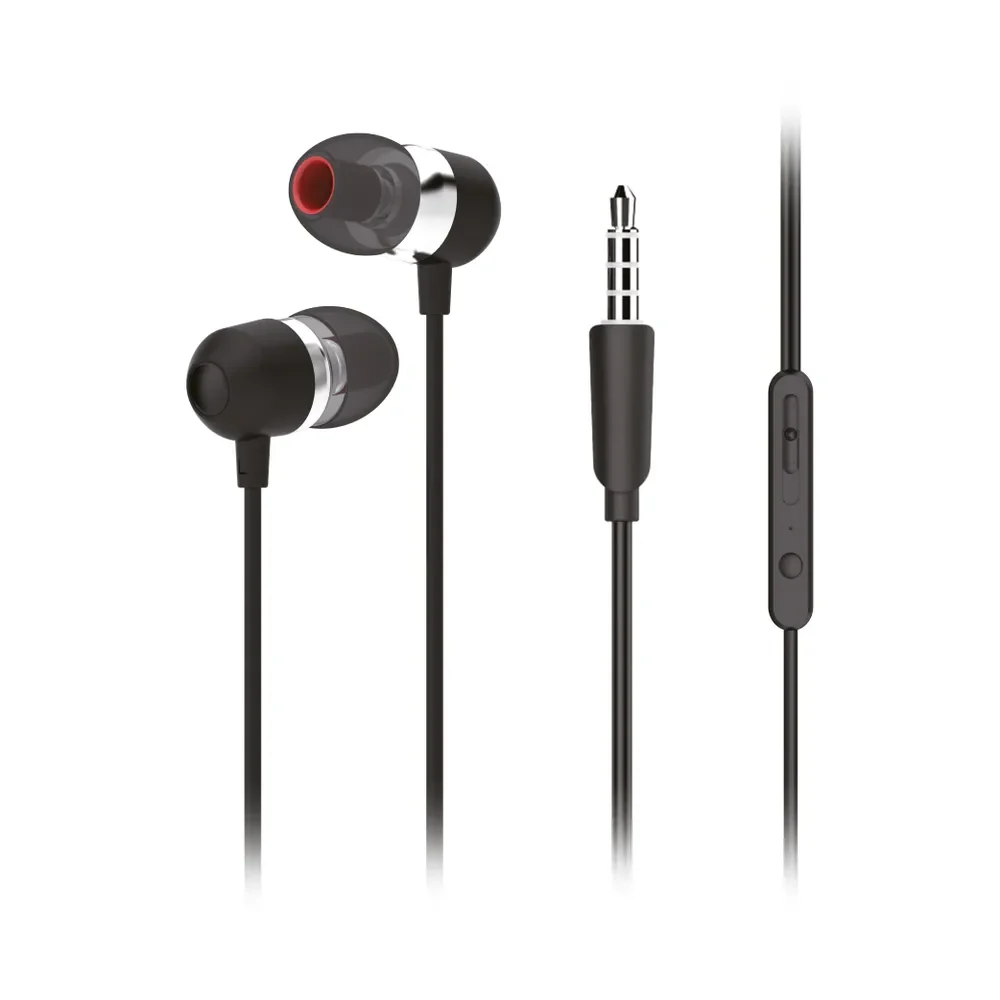 Forcell Premium Sound U3 slušalice 3,5 mm mini jack crne