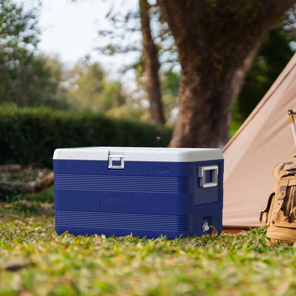 Duramax Deluxe Icebox 70 s PU izolacijom i bočnim ručkama, plava
