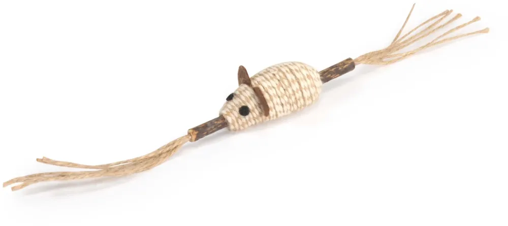 CAMON Igračka za mačke Matatabi Miš, juteni, 12cm