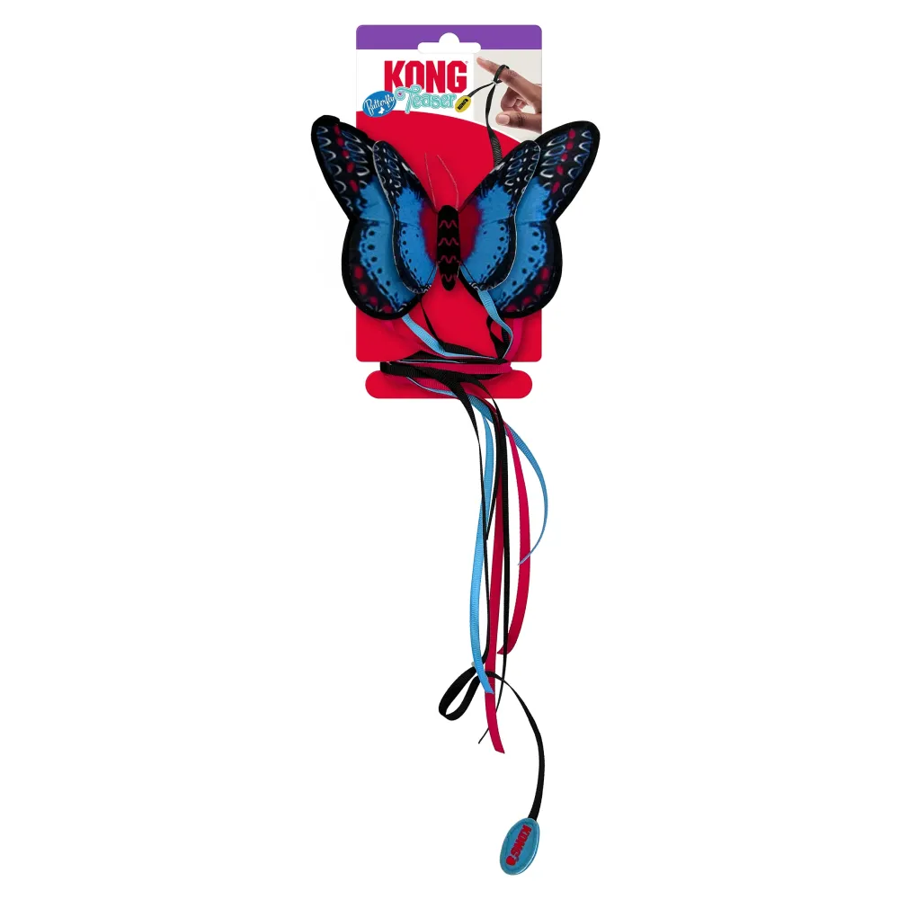 KONG Igračka za mačke Teaser Butterfly