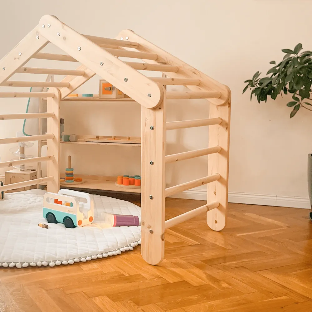 Velika drvena Penjalica za Djecu Montessori