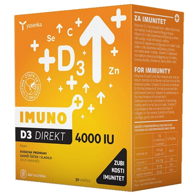 imuno D3 DIREKT 40000 - 30 vrećica