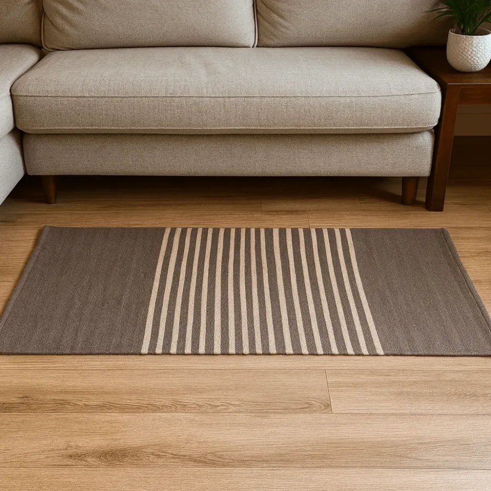 Tepih Boho sivi pamuk 70x170 cm