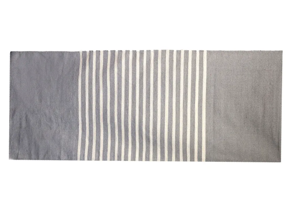 Tepih Boho sivi pamuk 70x170 cm