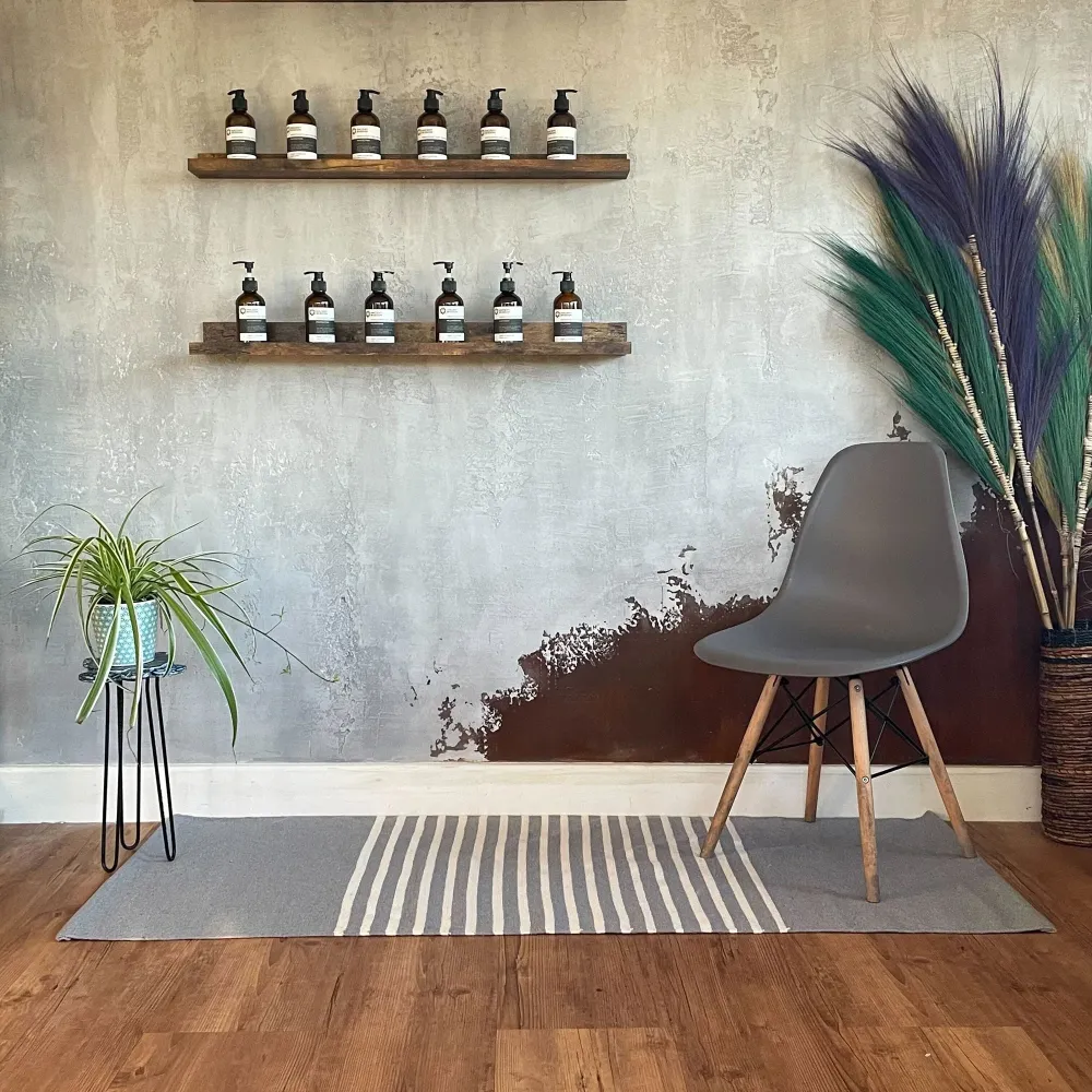 Tepih Boho sivi pamuk 70x170 cm