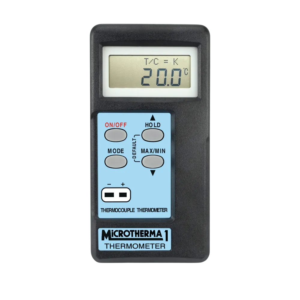 Termometar mikroprocesora mikroprocesora s automatskom ponovnom kalibracijom