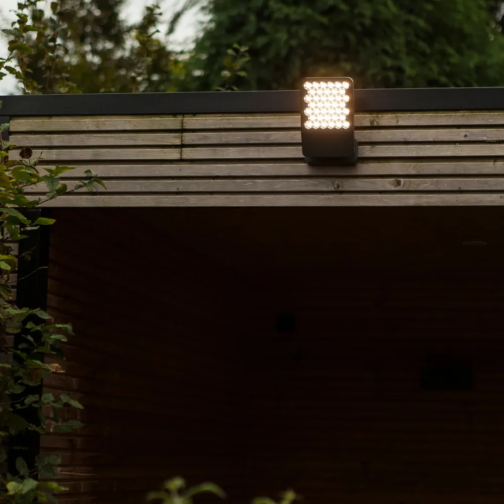 LED reflektor ATLANTIS, tamno sivi, 13.7W, 4000K, IP54