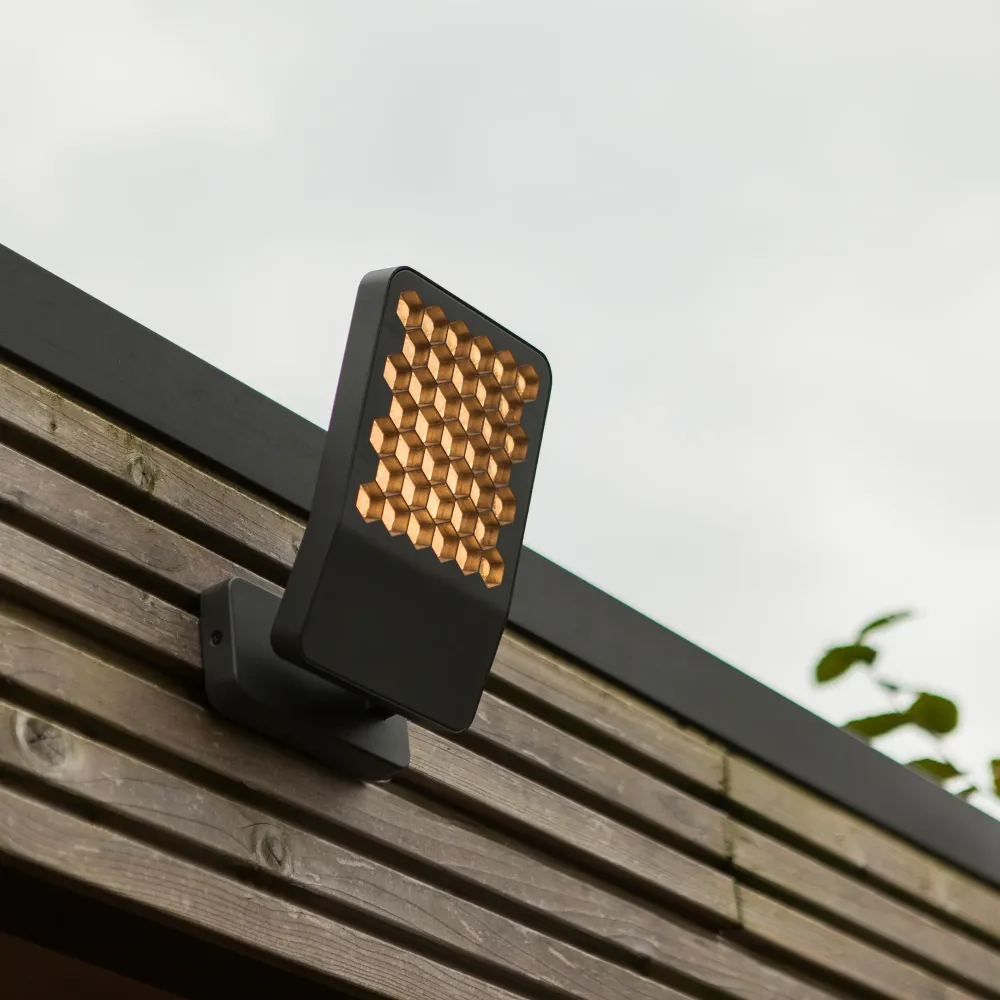LED reflektor ATLANTIS, tamno sivi, 13.7W, 3000K, IP54