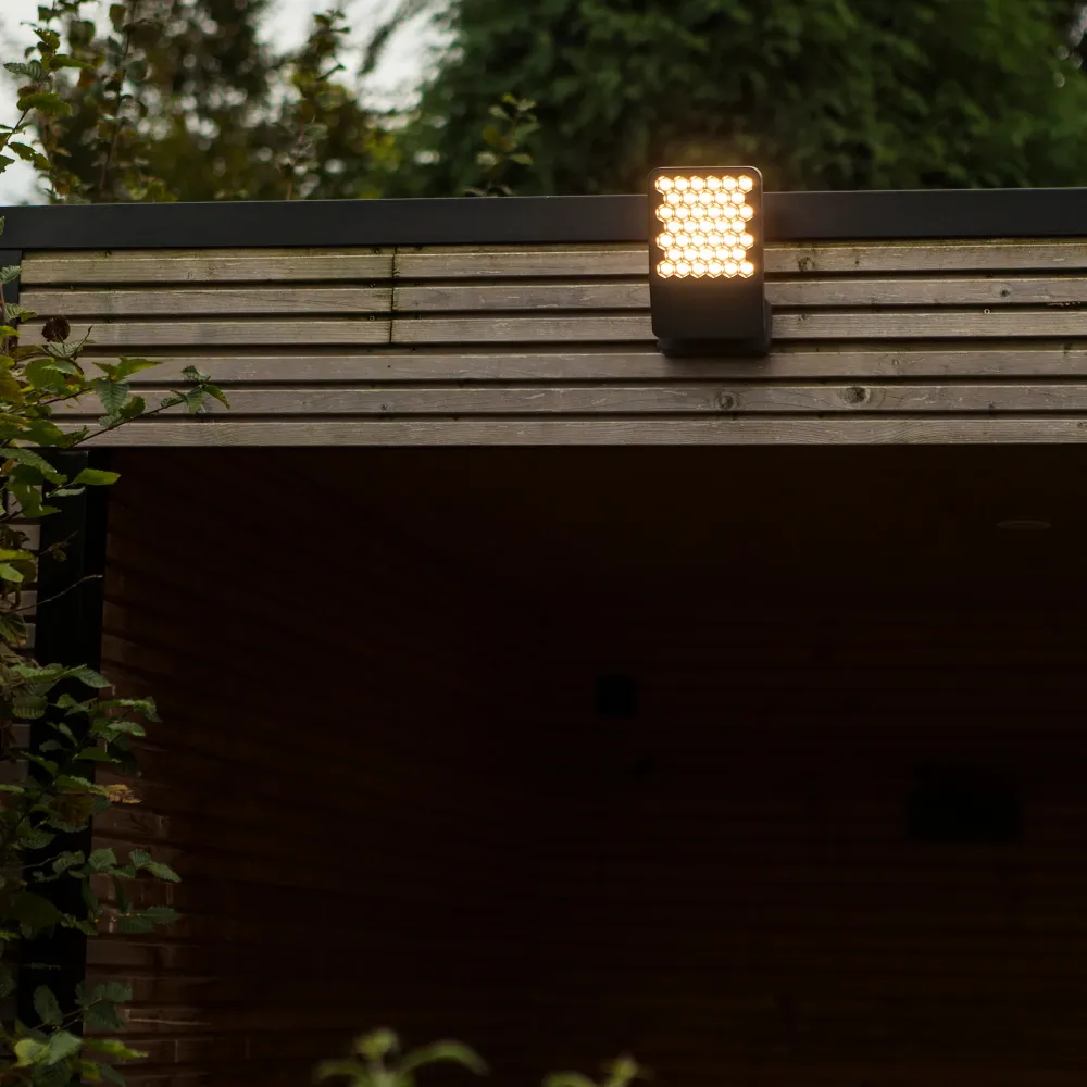 LED reflektor ATLANTIS, tamno sivi, 13.7W, 3000K, IP54