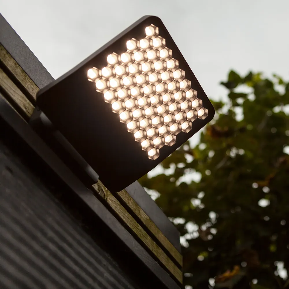 LED reflektor ATLANTIS, tamno sivi, 24W, 4000K, IP54