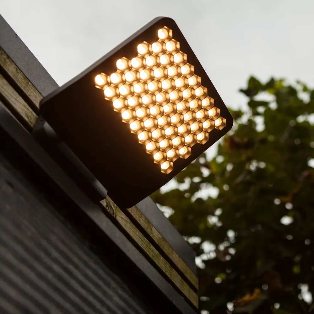 LED reflektor ATLANTIS, tamno sivi, 24W, 3000K, IP54