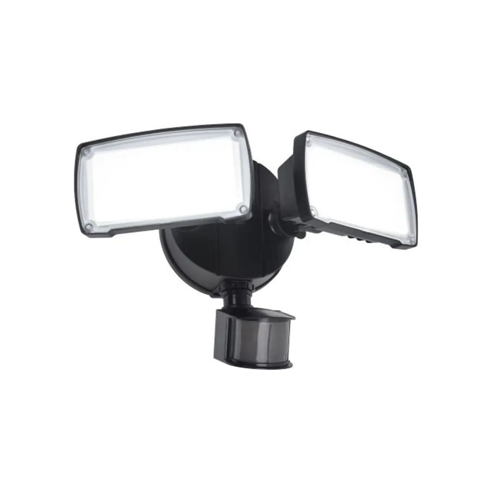 LED reflektor CHIMERA, senzor pokreta, mat crni, 21W, 5000K, IP54