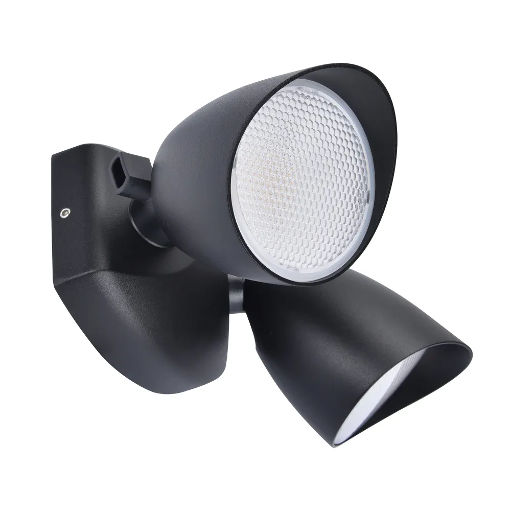 LED reflektor SHRIMP, mat crni, 20W, 4000K, IP54