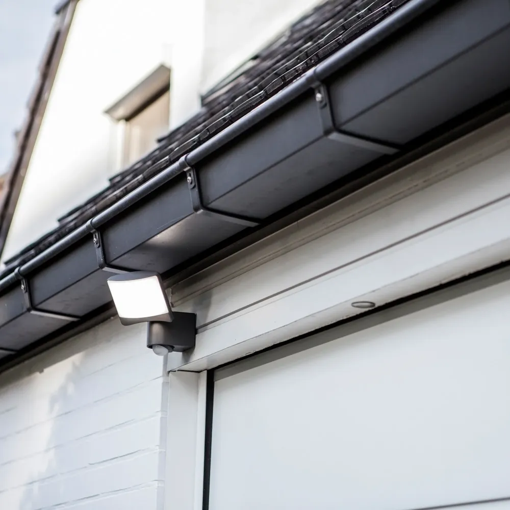 LED reflektor SUNSHINE, senzor pokreta, tamno sivi, 12.5W, 5000K, IP44
