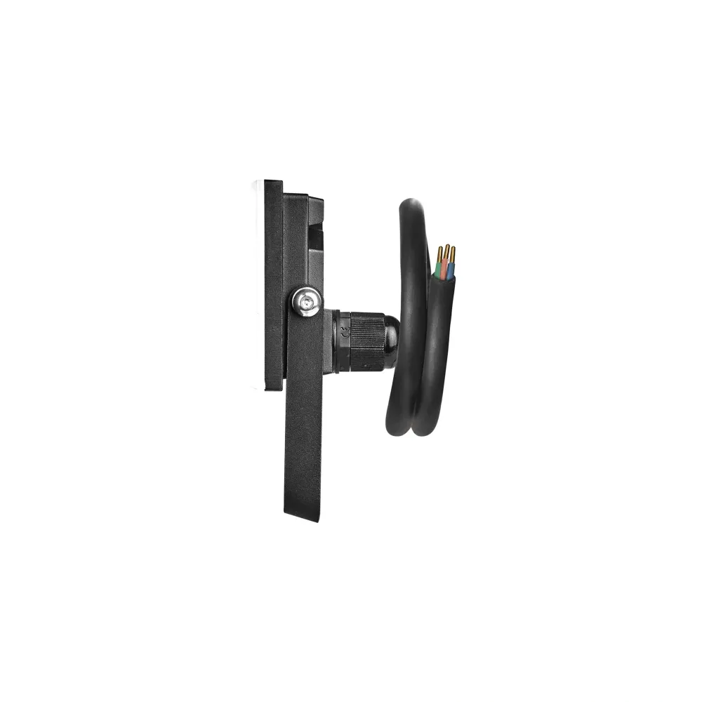 LED reflektor TAMBO, crni, 10W, 1000lm, 4000K, IP65