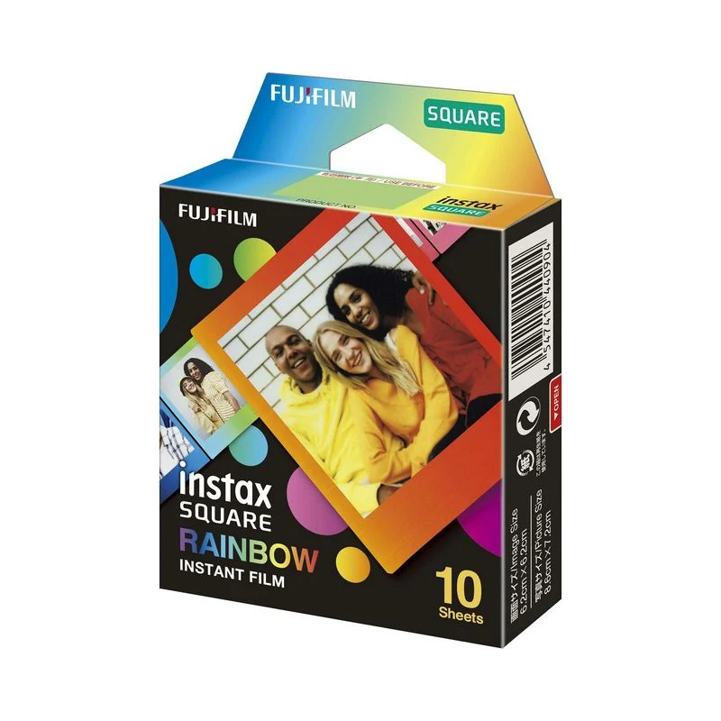 Fujifilm Instax SQUARE film 1x 10 snimaka Rainbow