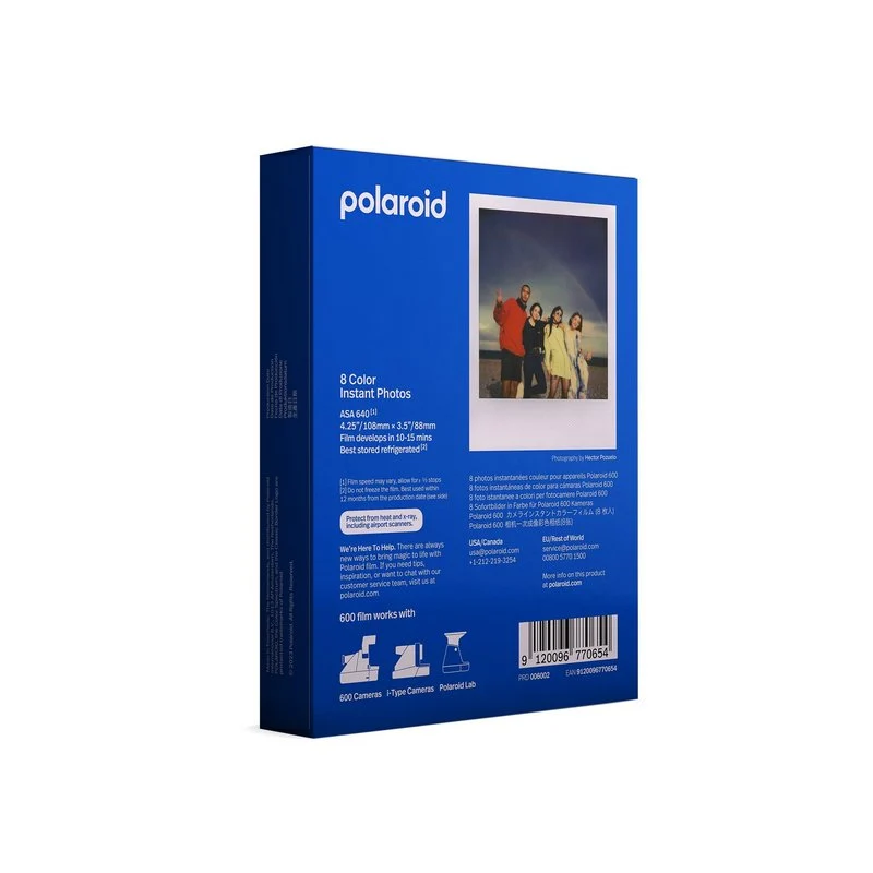 Polaroid Color Film za 600 (1x 8kom)