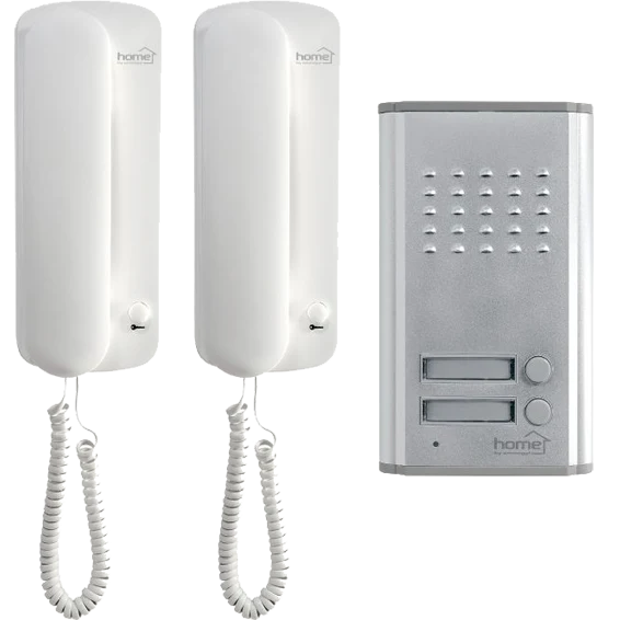 home Interfon žični sa dvije unutarnje jedinice, elek.otvaranje - DP 012