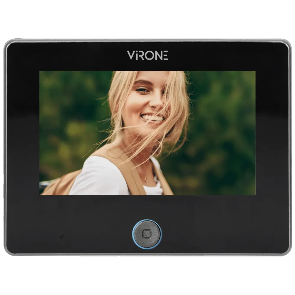 Virone Digitalna špijunka za ulazna vrata, Smart, 4.3", LCD, WiFi - DV-3