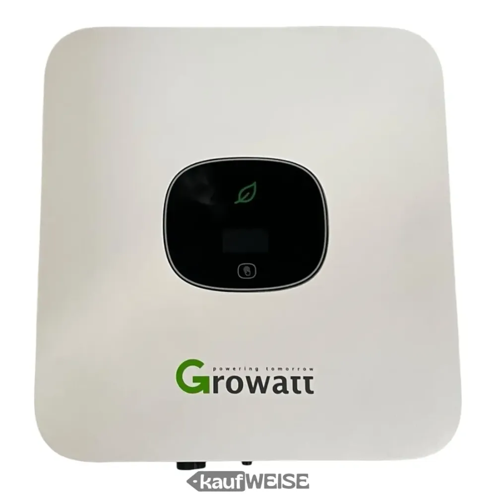 Inverter Growatt MIC 3000TL-X Zaslon VDE4105
