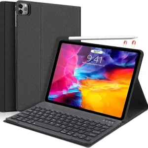 SENGBIRCH iPad Pro 11-čni tablet futrola s tipkovnicom (crna)