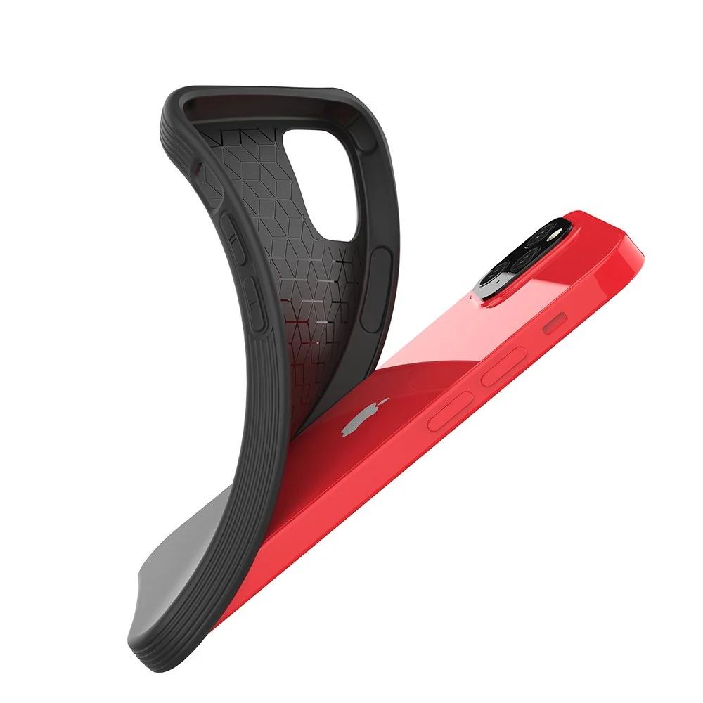 Gel maskica za iPhone 12 mini -tamno zelena