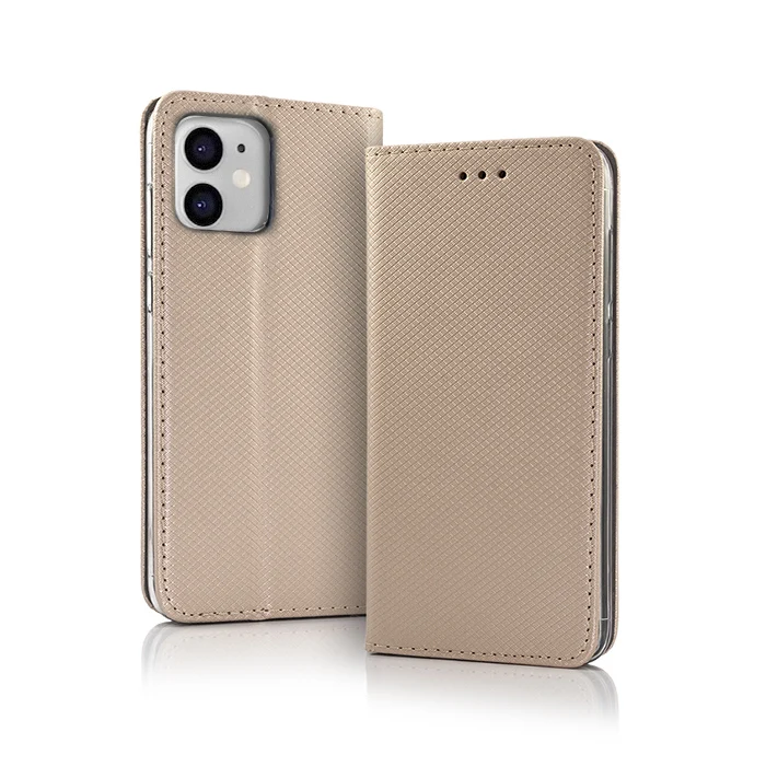 Preklopna torbica za iPhone 12 mini ( 5.4 ") - zlatna