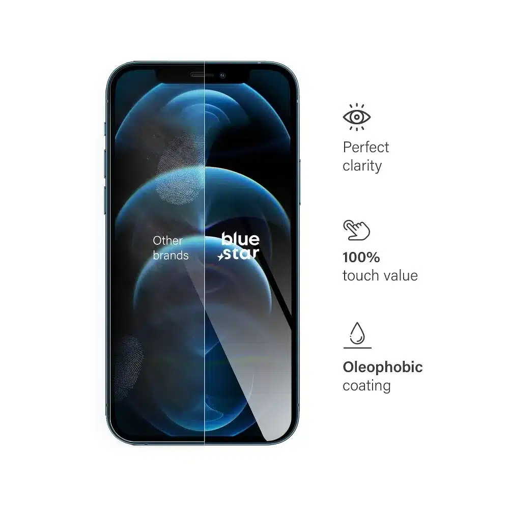 Blue Star kaljeno staklo za iPhone 12 Pro Max