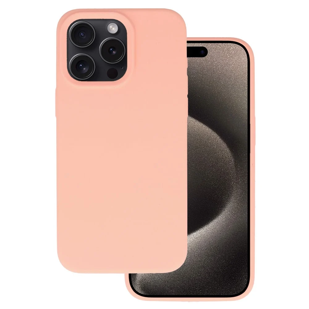 SILIKONSKA LITE MASKA ZA IPHONE 12 PRO MAX boja breskve