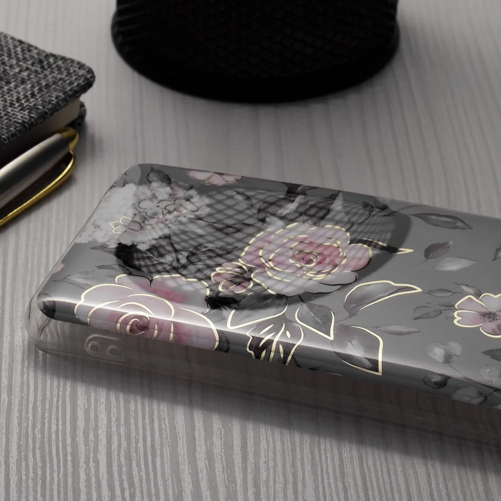 Techsuit Marble Series maska za iPhone 12 Bloom Ruth Gray