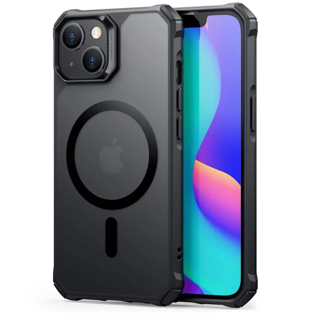 ESR AIR ARMOR HALOLOCK MAGSAFE MASKA ZA IPHONE 14 PLUS FROSTED BLACK