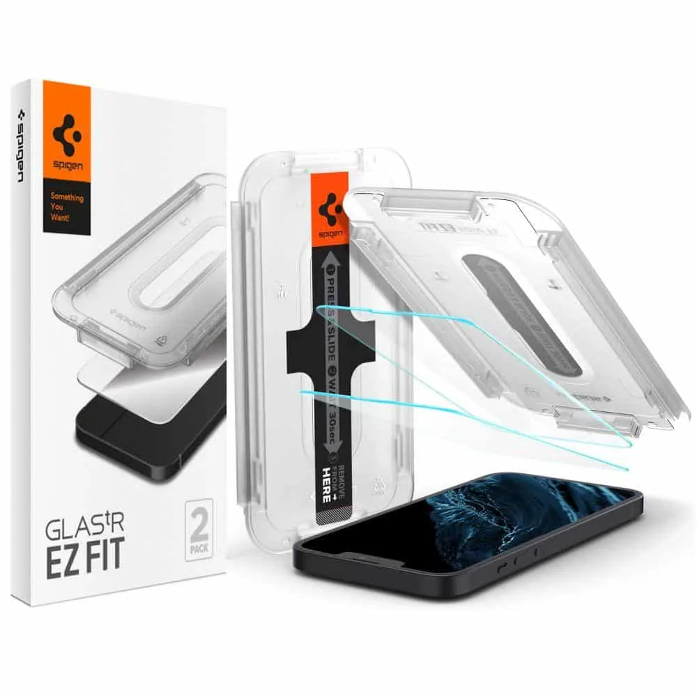 SPIGEN GLAS.TR EZ FIT ZAŠTITNO STAKLO 2 KOM ZA IPHONE 13 PRO MAX / IPHONE 14 PLUS