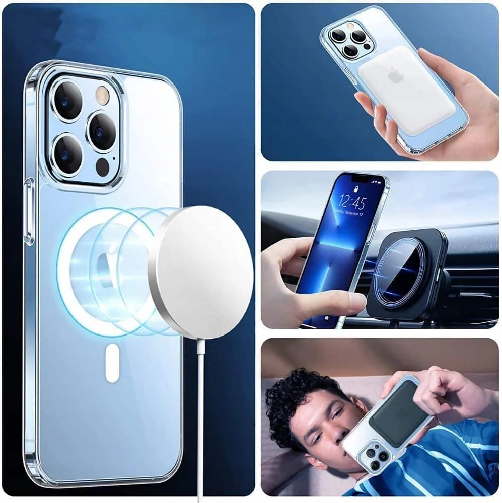 TECH-PROTECT FLEXAIR HYBRID MAGSAFE IPHONE 14 PLUS CLEAR