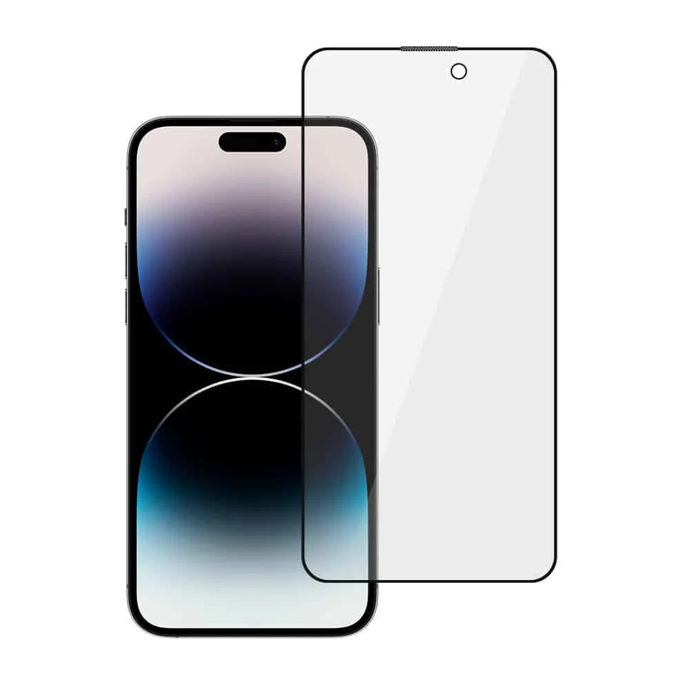 Kaljeno staklo Privacy Titanium za iPhone 14 Pro Max