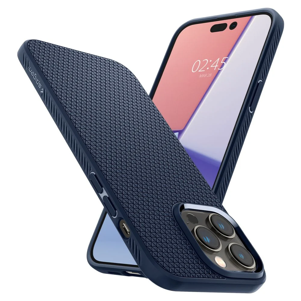 Spigen - Liquid Air - iPhone 14 Pro Max - Navy Blue