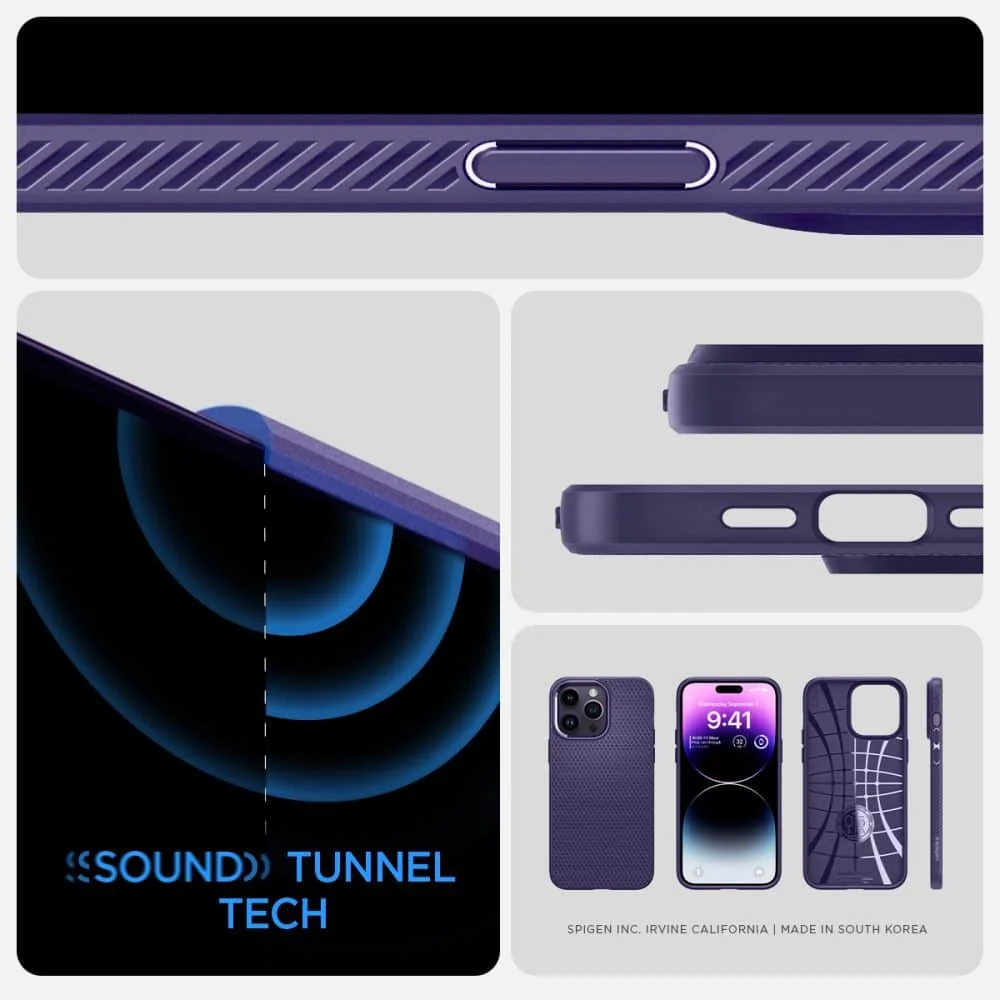 SPIGEN LIQUID AIR IPHONE 14 PRO DEEP PURPLE