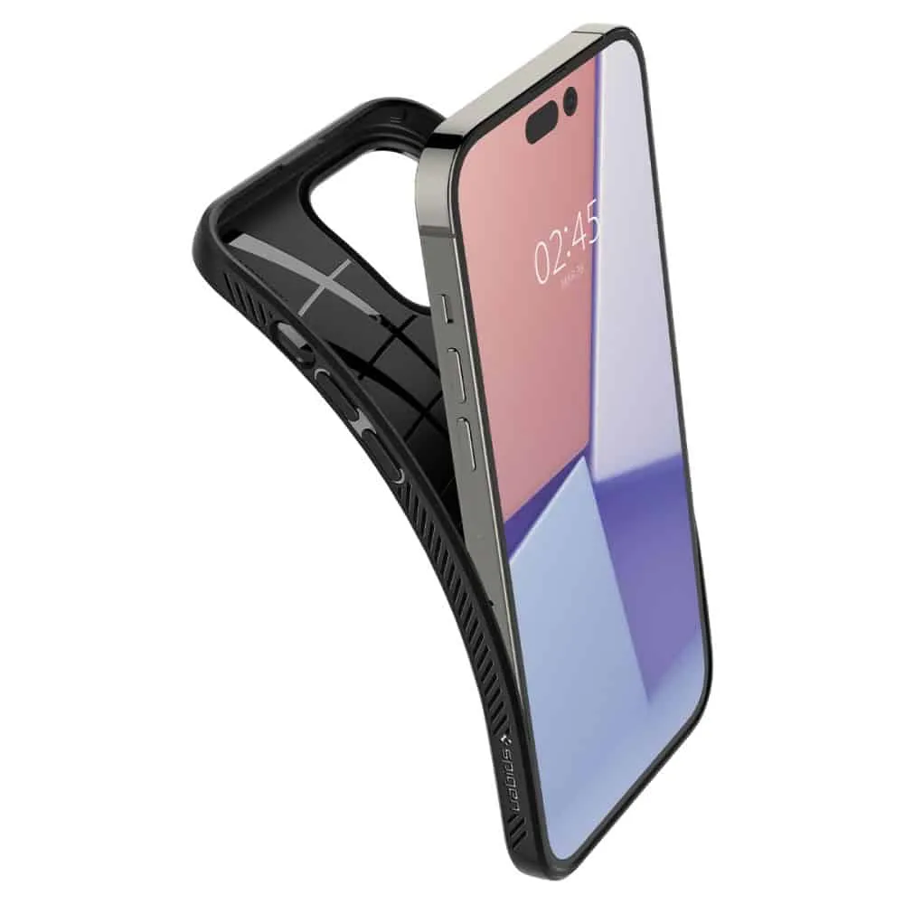Spigen - Liquid Air - iPhone 14 Pro - mat crna