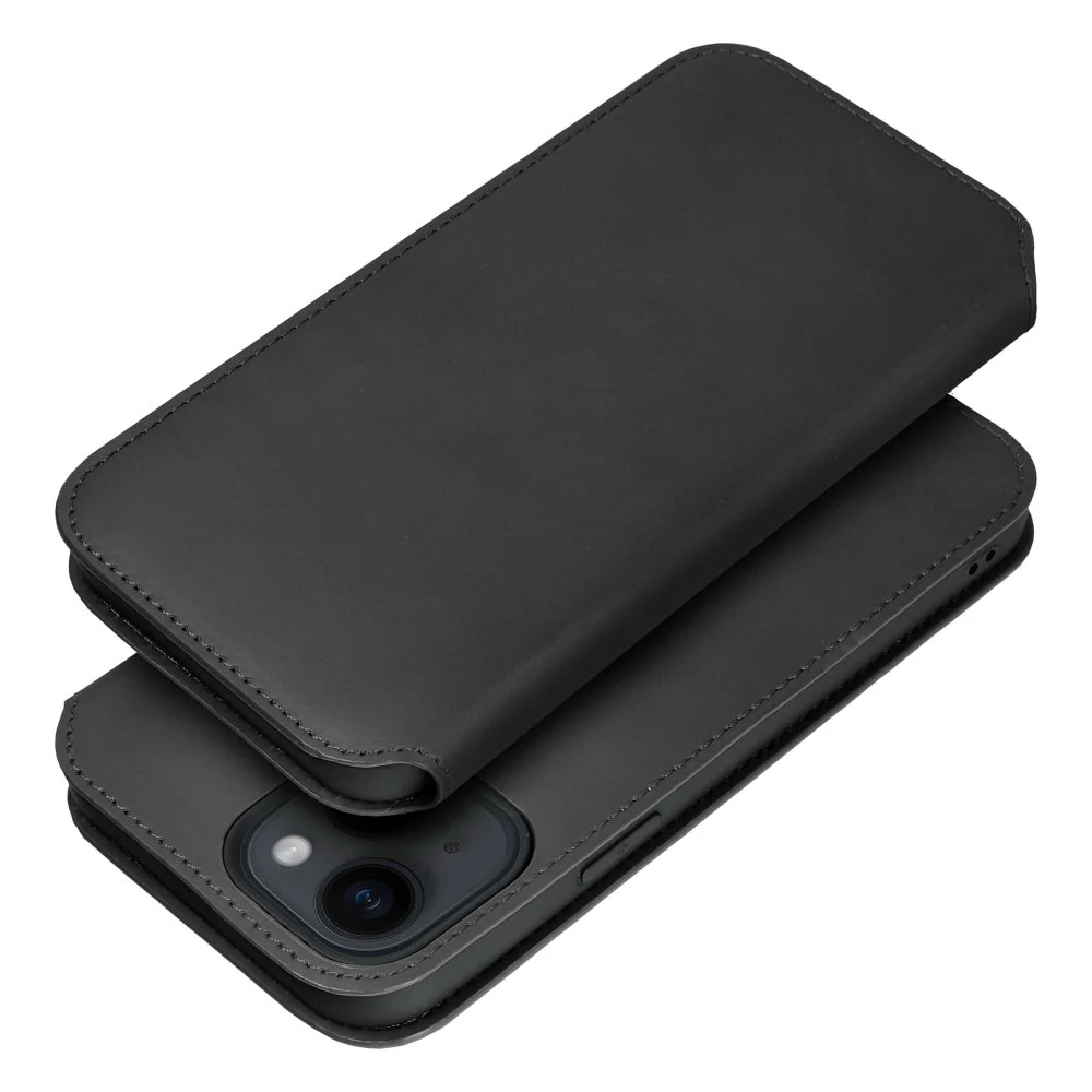 Dual Pocket book case preklopna maskica za iPhone 14 crna