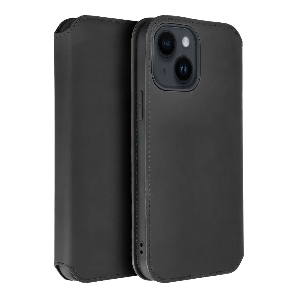 Dual Pocket book case preklopna maskica za iPhone 14 crna